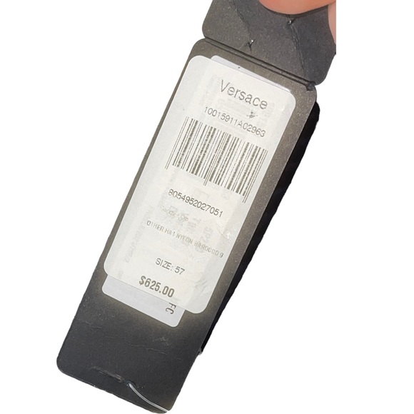 NEW Versace Barocco Print Pink/Yellow Summer Bucket Hat - 57 - Picture 4 of 12